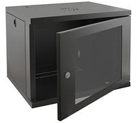 9U RR-W2-9G Armoire murale Noir 550 mm