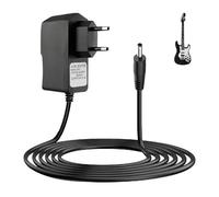 9V 1A Adaptateur d'Alimentation pour Pédale de Guitare, Chargeur pour Boss PSA-120S, Roland, Clavier Casio, Pédales d'Effets, 1m Alimentation DC Centre Négatif 5,5 x 2,1 mm, Bloc d’Alimentation Stable