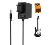 9V 1A Bloc d’Alimentation Pédale Guitare, Adaptateur Chargeur Secteur DC 9V pour Pédale d’Effets, Looper, Stompbox pour Boss PSA-120S, Roland ME-80 GT-1 GT-100, Behringer, JOYO, Clavier Casio, Prise
