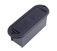 9v Boîte Noire Boîtier De Batterie Support Pour Guitare Actif Bass Pickup