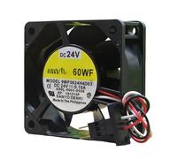 9WF0624H4D03 6CM 6025 DC24V 0.15A 3-Wire 3Pin for FANUC Numerical Control System CNC Machine Cooling Fan