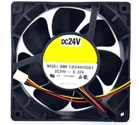 9WF1224H1D01 24V 0.32A 12038 3-pin Cooling Fan 120X120X38MM