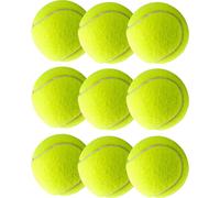 9x balles de tennis- jaune pour l'entraînement & la compétition avec sac de transport pour le tennis - chiens - machine à laver