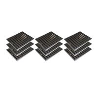 9x Filtre choc 400x500x25mm avec poignées pour hotte pro (Type B)