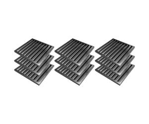9x Filtre choc 450x450x25mm pour hotte pro (Type B)