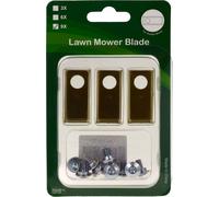 9x lames de rechange/lames de coupe (0,75mm) titane pour tous les robots de tonte Honda Miimo