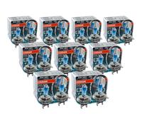 9X OSRAM COOL BLUE INTENSE H4 Duobox 5000 K 1650/1000 Lm 64193CBN-HCB