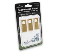 9x To the South® Lot de 9 lames de tondeuse robot en titane compatibles avec Honda Miimo HRM 1500 Live - 9 pièces