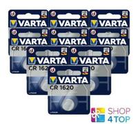 9X Varta CR1620 3V Piles Au Lithium De Monnaie 70mAh Pour Montre Télécommande