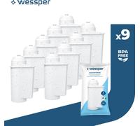 9x Wessper filtre à eau pour Siemens EQ.6 EQ.9 EQ.300 EQ.500 iQ700 remplace TZ70003