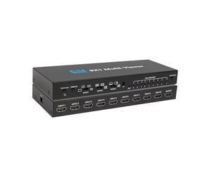 9x1 HDMI Multi-viewer switcher Seamless 4K HDMI 9 Screen Real Time Multi Viewer Screen Splitter 9 in 1 Out Switch Adapter 1x9