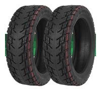 9x3.00-6 Pneu, 9x3.0-6 Pneu Sans Chambre Tout-Terrain pour Scooter Électrique, 1 ou 2 Pièce, Profil All-Terrain Résistant à l'Usure, 345KPA, Charge Max 75KG(2PCS)