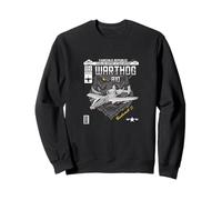 A-10 Thunderbolt A-10 Hog Warthog Fighter Jet BRRRT Avion Sweatshirt