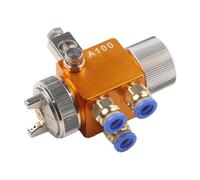 A-100 Buse de pulvérisation automatique pour peinture sous blister, construction en alliage d'aluminium et cuivre avec pression d'air réglable, 0,8 mm à 2,0 mm n° (1,3 mm)