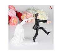 (A)12 Style Fashion Synthetic Resin Bride&groom Figurine Wedding Cake Topper Craft