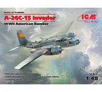 A-26c-15 Invader, WWII American Bomber 1:48 Plastique Model Kit Icm