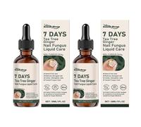 A 3 Traitements 7 Jours Contre Les Mycoses Des Ongles A L'arbre A The Et Au Gingembre. Liquide Nourrissant Et Fortifiant Pour Une Croissance Plus Saine.