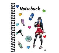 A 4 Notizbuch Manga Enora, wei?, karier