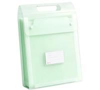 A 4 organisateurs de fichiers en accordéon, dossier en plastique, porte-documents, conception pliable pour un transport et une Classification faciles