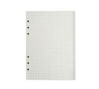 A 5 Lignes De Papier De Recharge Rechargeables Ligne Horizontale 6 Trous Feuilles De Remplissage Doublées Pour Journal De Notes