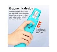 A-50+ Active Optical Fiber Identifier+Wire Tracker Visual Fault Locator -50-+26dBm Rechargeable Fiber Cable Tester