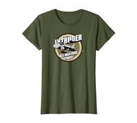 A-6 Intruder Patch T-Shirt, Femme, Olive, XS