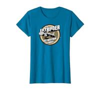 A-6 Intruder Patch T-Shirt, Femme, Saphir, XS