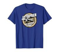 A-6 Intruder Patch T-Shirt, Homme, Bleu Royal, S