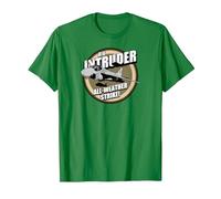 A-6 Intruder Patch T-Shirt, Homme, Vert Kelly, M