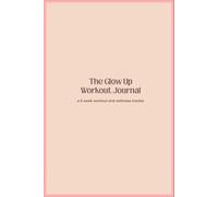 A 6 W itness, Weight & Wellness Journal, Workout Planner, 6x8 in, Workout Tracker, Workout Log Book Planner for Tracking and Motivating Fitness Goals, PINK