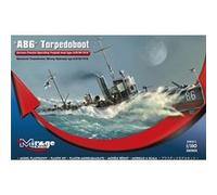 A 86 German Torpedoboat A/iii Class - 1:350e - Mirage Hobby G