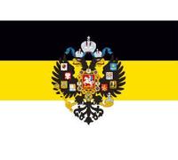 A 90x150 Cm Bannière De 90x150cm, Dieu Russe Avec Aigle Américain, Drapeau Impérial De Russie Drapeau Haute Qualité ""Nipseyteko