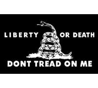 A 90x150 Cm Drapeau De La Liberté Ou De La Mort Noir, Article De 90x150cm, Ne Pas Marcher Sur Moi, Pour Ixde Thé, Hochet, Salle À Manger Drapeau Haute Qualité ""Nipseyteko