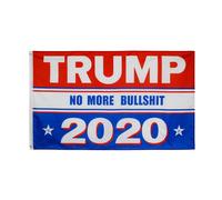 A 90x150 Cm Drapeau Donald Trump Pour Le Président Des États-Unis, 90x150cm, Plus De Merde, 2020 Drapeau Haute Qualité ""Nipseyteko
