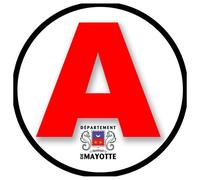 A 975 Mayotte - 15cm - Sticker/Autocollant