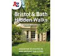AZ Maps – A–Z Bristol et Bath – Balades secrètes – 20 itinéraires – Broché