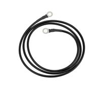 A ABSOPRO 1 Câble D'Onduleur De Batterie 10 Awg Calibre 4.5Ft 5/16" Câble Batterie Universel pour Voiture Véhicule Bateau VR Solaire Cuivre Étamé Noir Remplacement d'article
