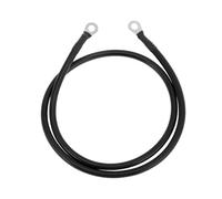 A ABSOPRO 1 Câble D'Onduleur De Batterie 5 Awg Calibre 3Ft 5/16" Lug Câble De Batterie Universel pour Voiture Véhicule Bateau VR Solaire Cuivre Étamé Noir Remplacement d'article