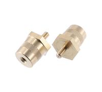 A ABSOPRO 1 Paire M5 Batterie Terminal Connecteur Laitonné Post Adaptateur Viss Remplacement d'article