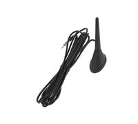 A ABSOPRO 1 Pc Antenne De Signal Radio Am/FM pour Voiture avec Support 3,5" Et Câble De 350 Cm en Caoutchouc Noir Abs Métal Remplacement d'article