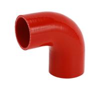 A ABSOPRO 1 Pièce 63mm/2.48"-70mm/2.76" Id 100mm/3.94" Longueur 90 Degrés Rouge Tuyau De Silicone De refroidissements De Voiture Universel