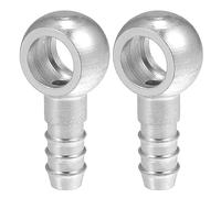 A ABSOPRO 14mm ID 12mm OD Ban-jo Raccord Carburant Ligne Adaptateur Connecteur - 2 pcs