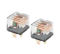 A ABSOPRO 2 pcs Étanche Relais DC 24V 60A, 4 Épingle Relais Voiture Charge Coffret