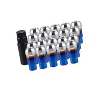 A ABSOPRO 20pcs M12x1.25 Cosse Écrous Roue Écrous avec Clé Outil Ensemble Multicolore Remplacement d'article