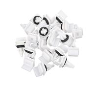 A ABSOPRO 20pcs Rivet Plastique Pare-Choc Clips Fixation Aile 91513-SM4-000 Remplacement d'article