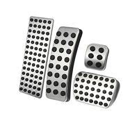 A ABSOPRO 4pcs Accélérateur Pédale et Frein Pédale Couverture Trousse pour Mercedesbenz