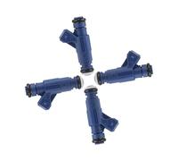 A ABSOPRO 4pcs Injecteur Carburant Essence 0280156065 Remplacement Buse pour VW Passat pour Audi A4 Remplacement d'article