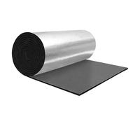 A ABSOPRO 5mm 0.6㎡ Tapis Insonorisation Thermique en Fibre de Verre Auto-adhésif pour Voiture Bateau Capot Couvercle De Moteur Fibre de Verre 1 pcs 100cmx60cmx5mm