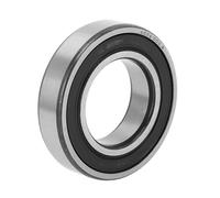 A ABSOPRO 6006Ddu & Roulements À Billes À Gorge Profonde P5 30X55X13Mm Roulements Lubrifiés Double Joint En Caoutchouc Noir Argenté Roue De Trottinette Skateboard