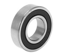 A ABSOPRO 62/28Ddu Roulements À Billes À Gorge Profonde P5 28X58X16Mm Roulements Lubrifiés Double Joint En Caoutchouc Noir Argenté Roue De Trottinette Skateboard